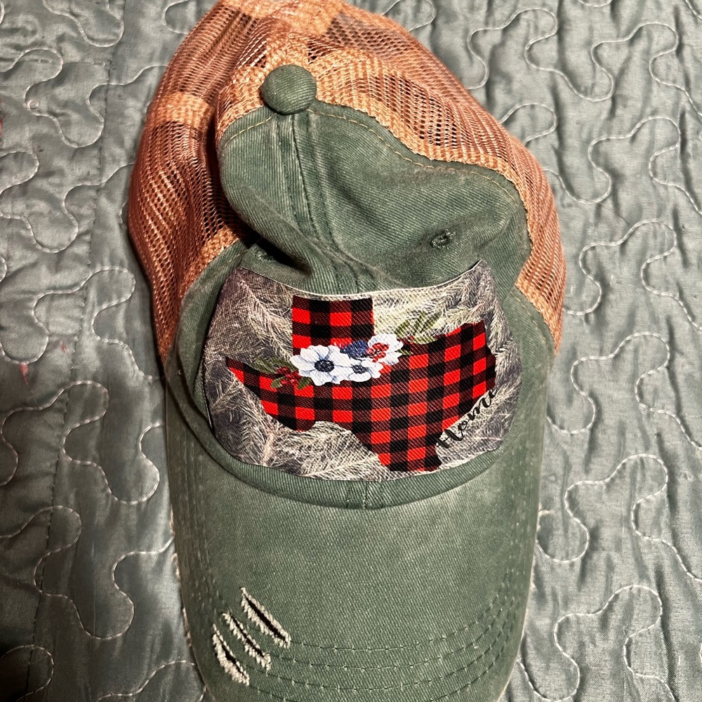 Texas Christmas hat
